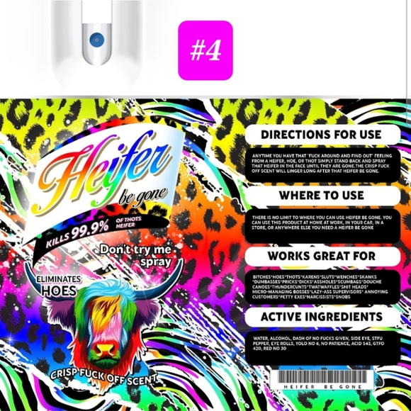 Heifer Be Gone 20 oz Tumbler - Picture 7 of 9